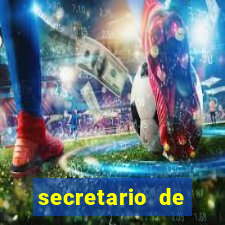 secretario de esporte salario